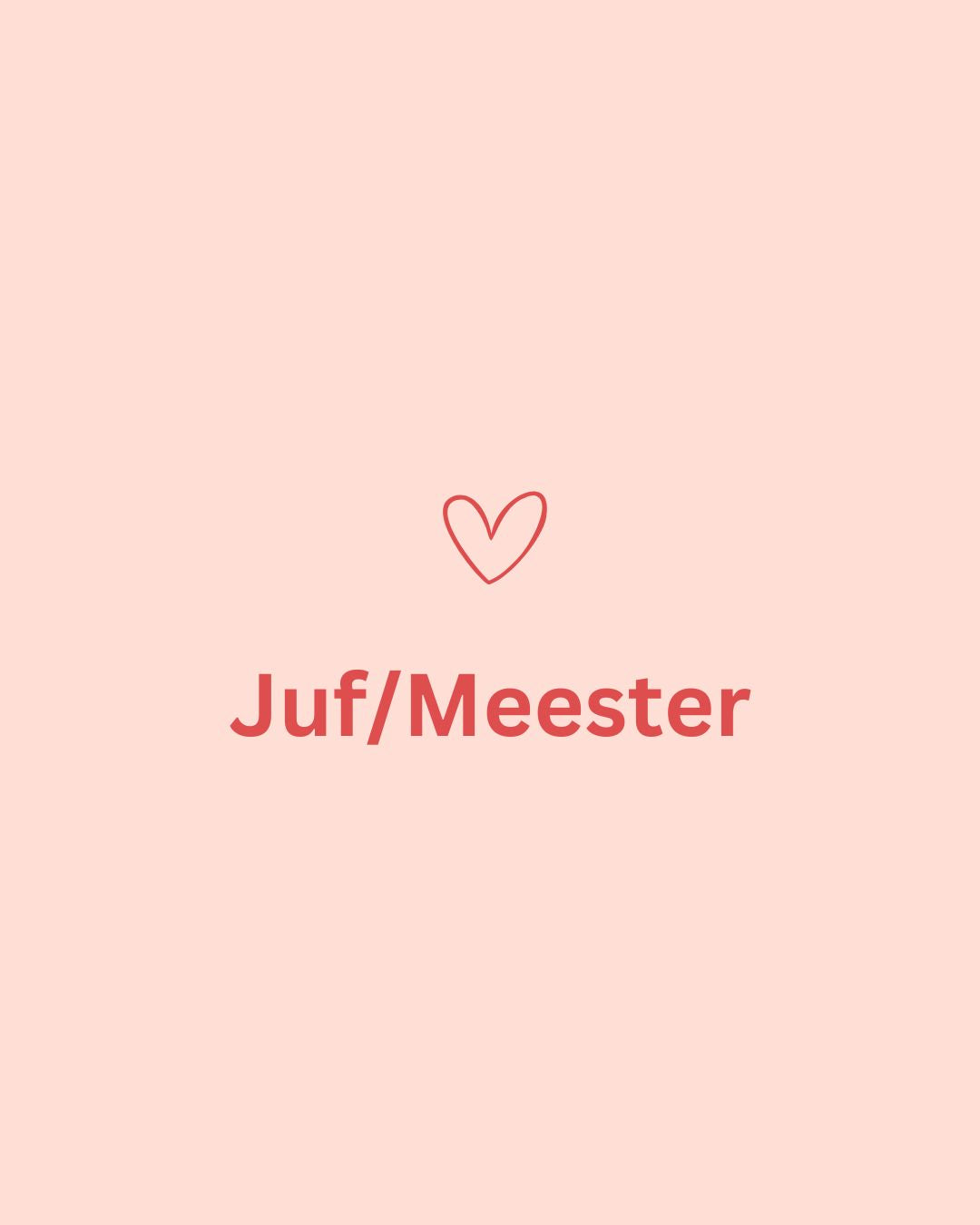 Juf/Meester