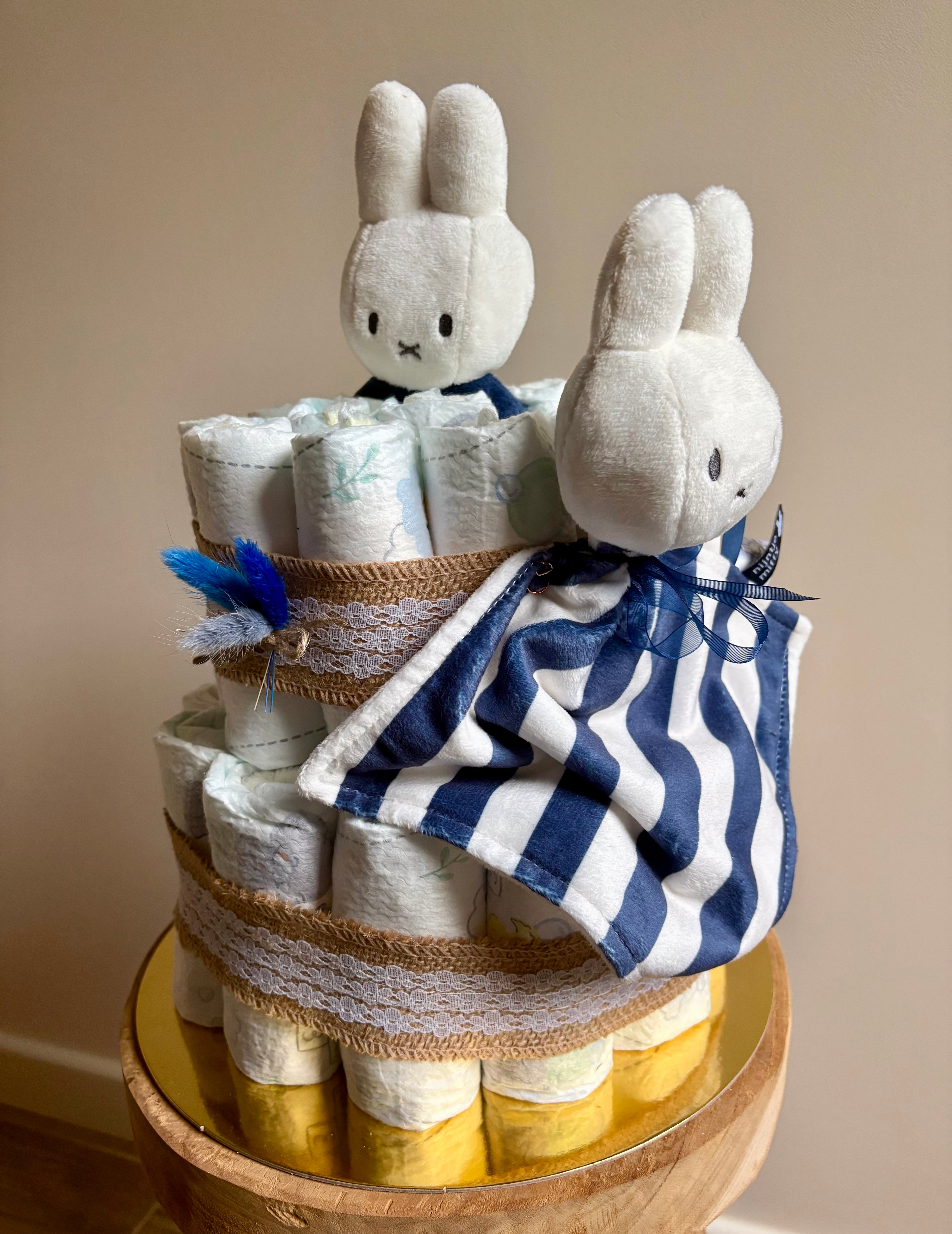 Luiertaart NIJNTJE - BLAUW