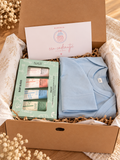 Cadeaubox - HELLO BABY BLAUW