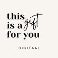 Digitale Cadeaubon