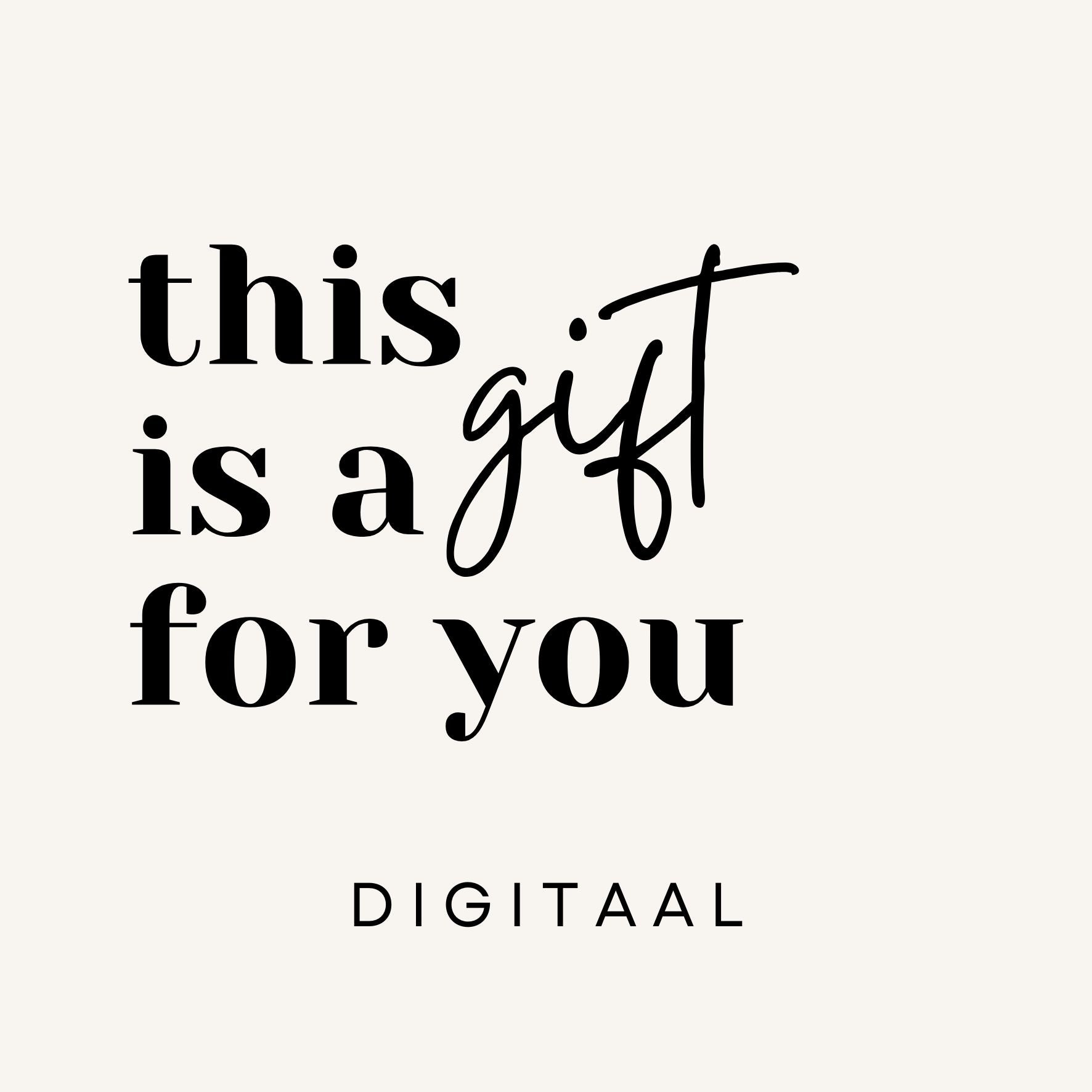 Digitale Cadeaubon