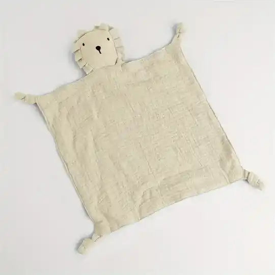 Knuffeldoekje Leeuw - BEIGE