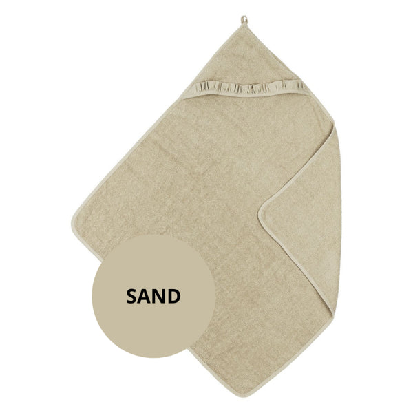 Badcape - BADSTOF/RUFFLE - SAND