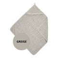 Badcape - BADSTOF/RUFFLE - GREIGE