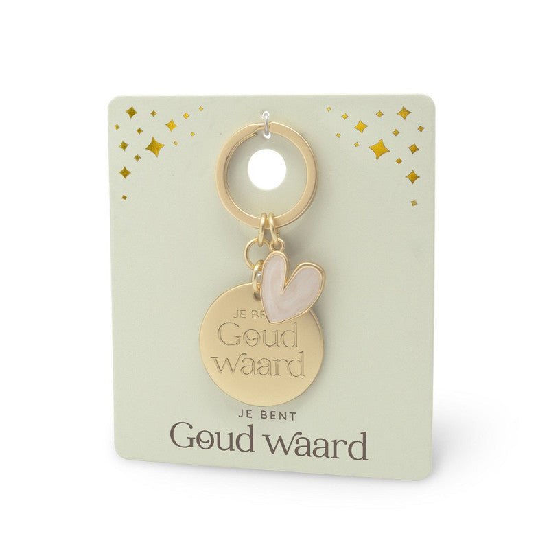 Sleutelhanger GOUD WAARD