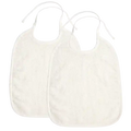 Slabbetje - BADSTOF/STRIKSLUITING - Offwhite