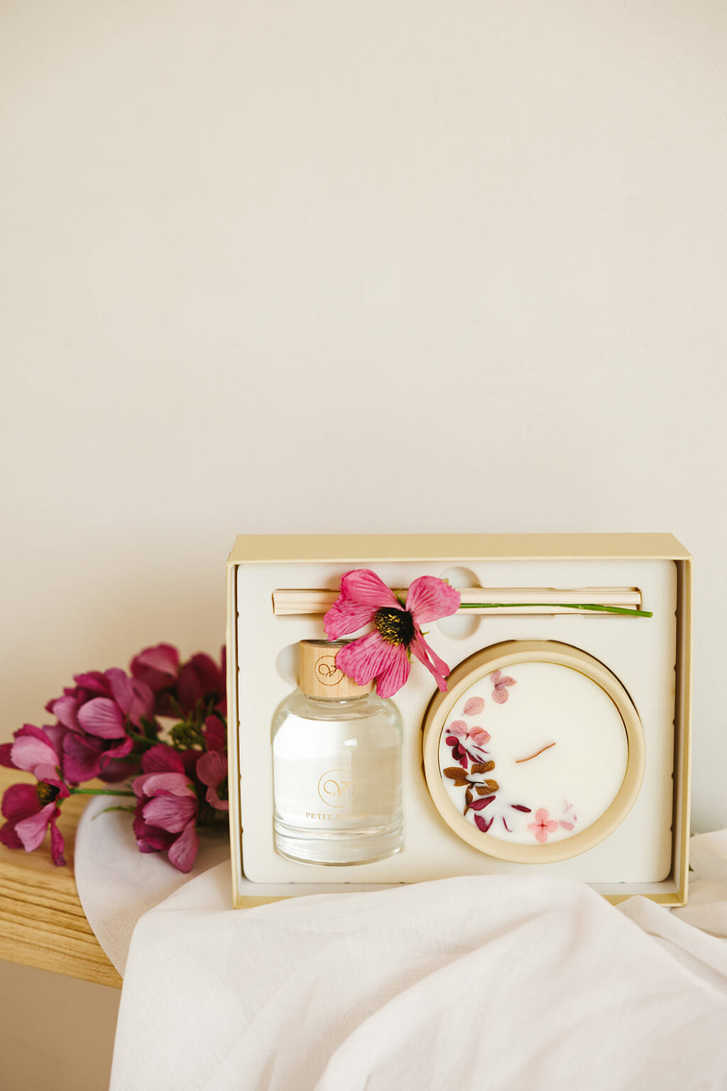 Cadeaubox zijden bloem - Pasion Paradis