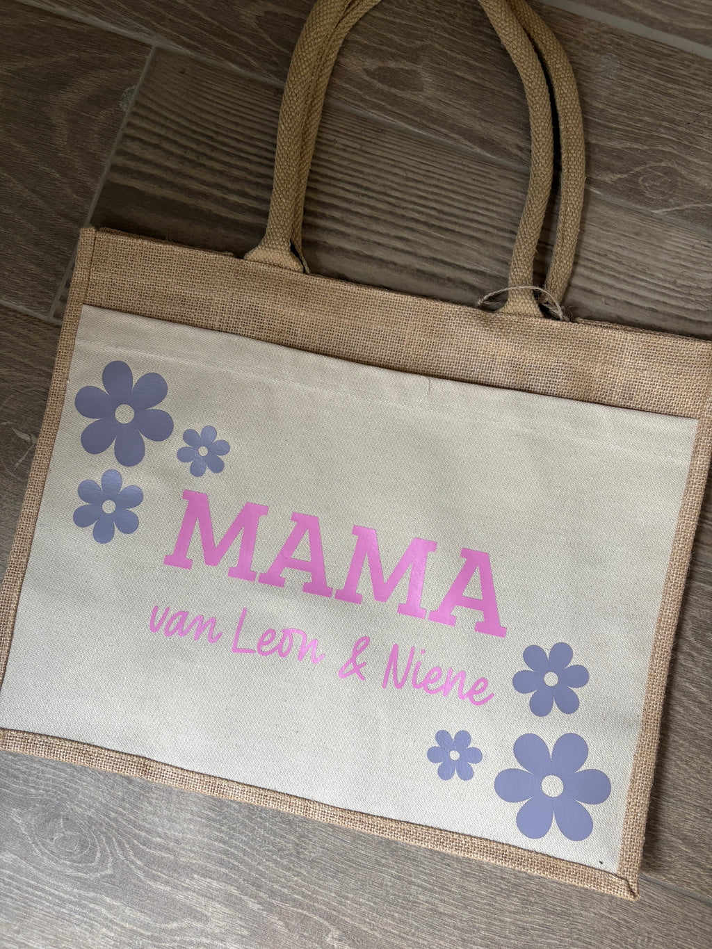 Shopper Jute/Canvas