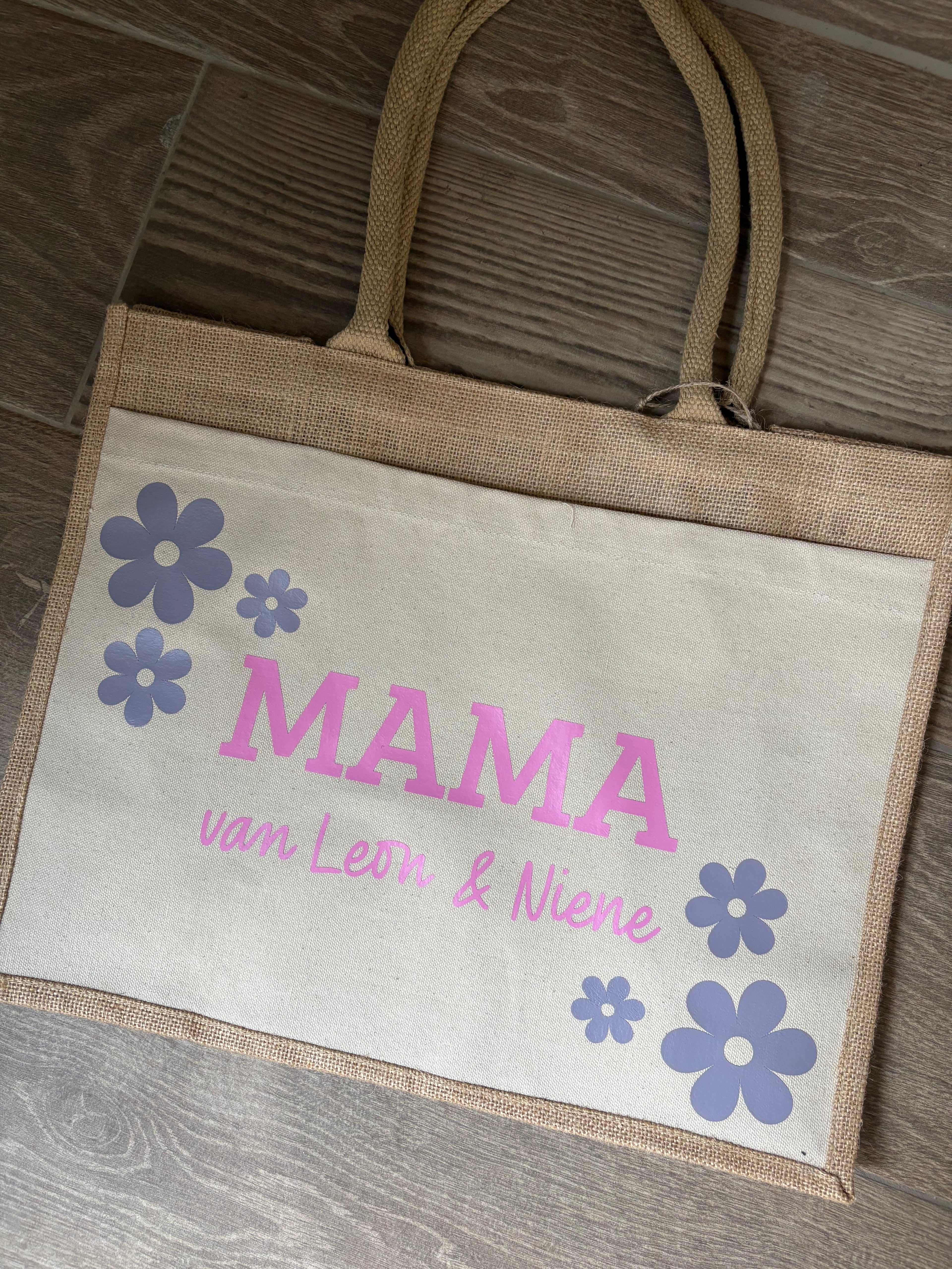 Shopper Jute/Canvas