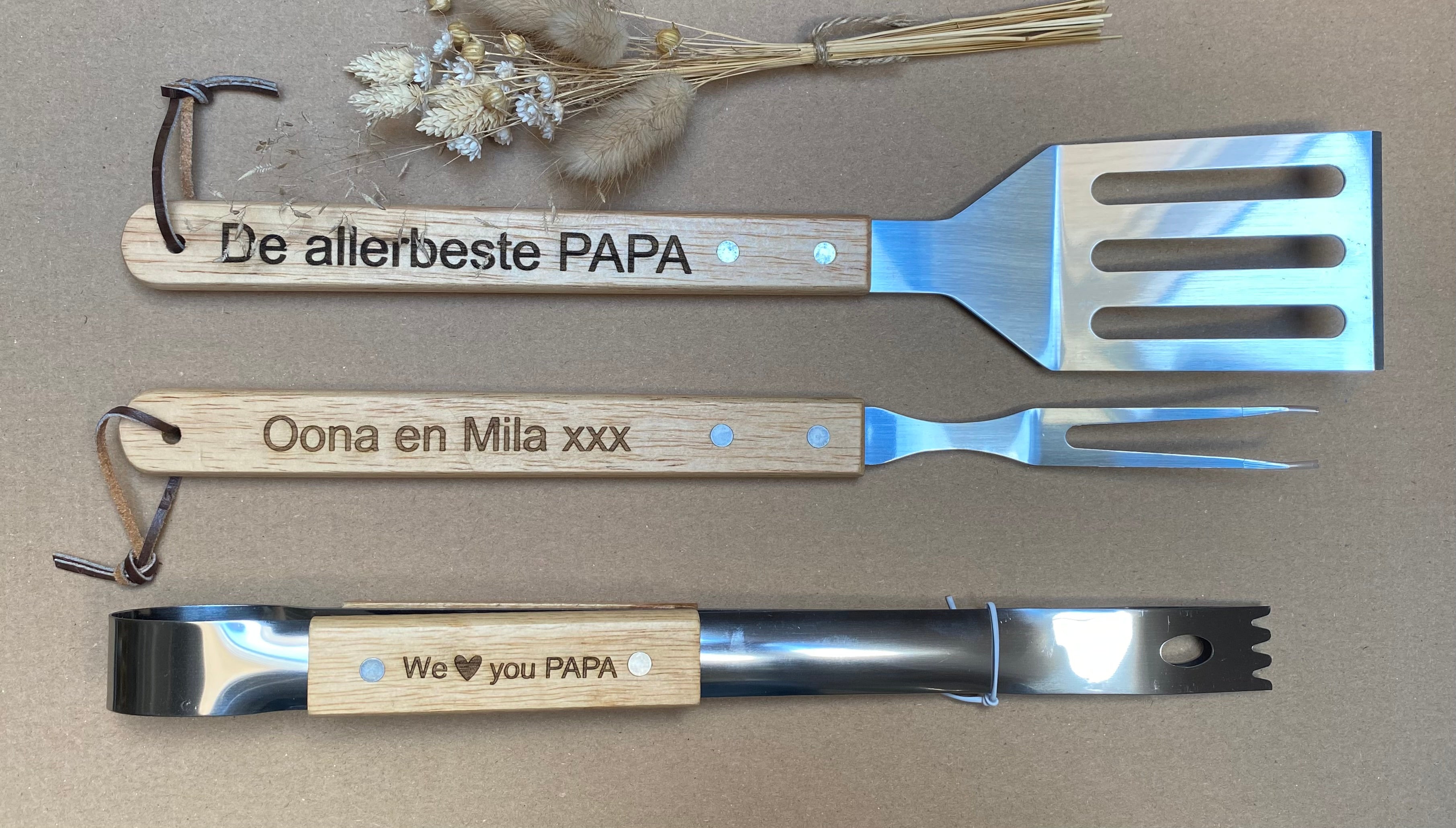 Gepersonaliseerde BBQ ACCESSOIRES