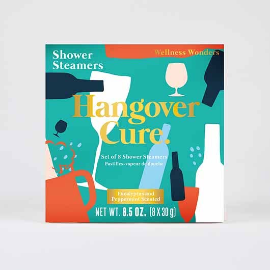 Shower Steamers tegen kater