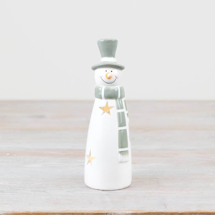 LED Staande Sneeuwpop GROOT