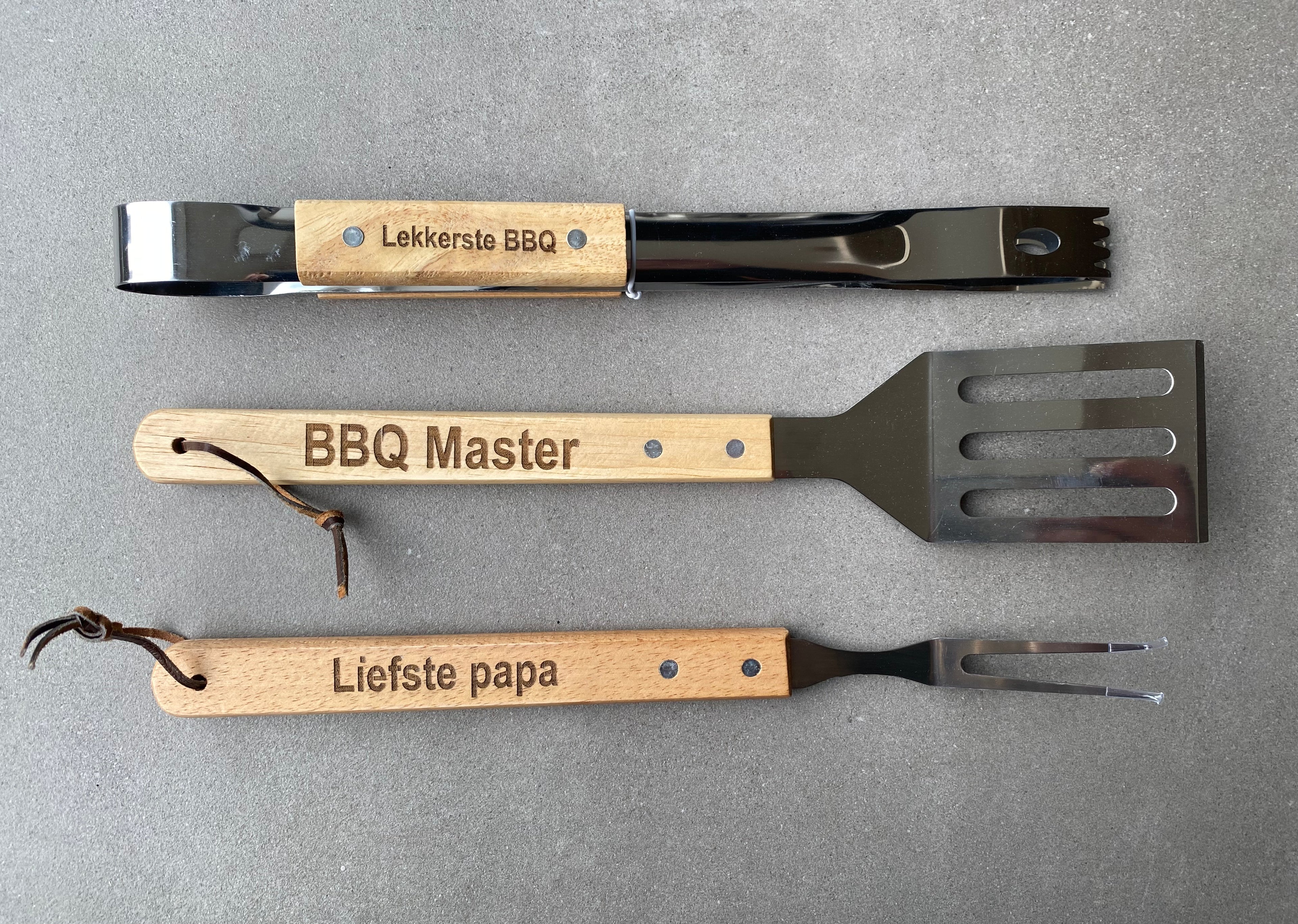 Gepersonaliseerde BBQ ACCESSOIRES