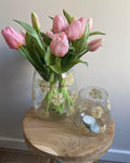 Vaas met gele bloemen - GROOT