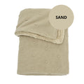 Babydeken - KNOTS/TEDDY - SAND