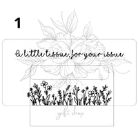 Zakdoekendoos met gravure