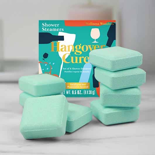 Shower Steamers tegen kater
