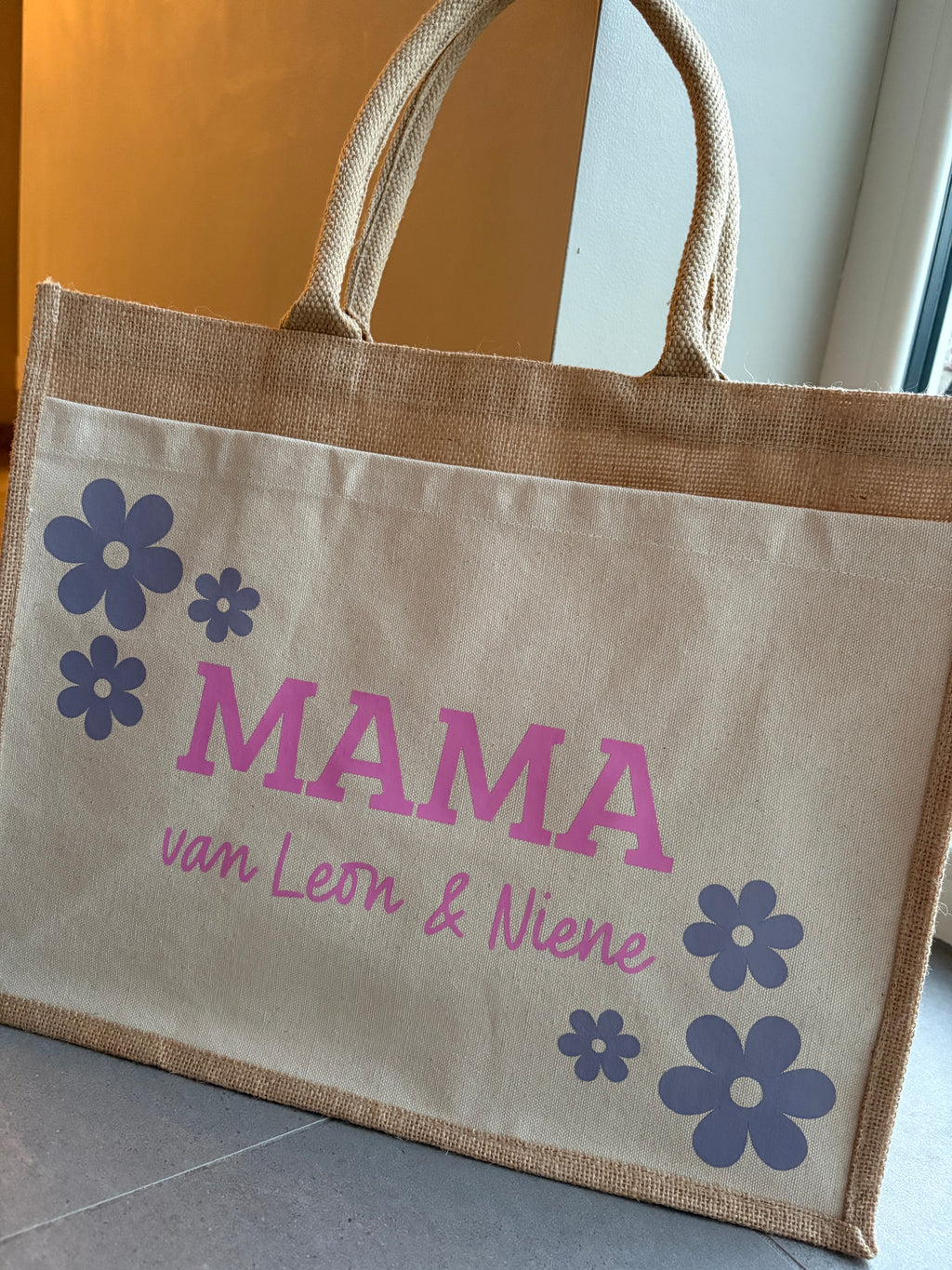 Shopper Jute/Canvas