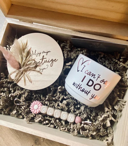 Cadeaubox - 'Wil je mijn getuige zijn?'