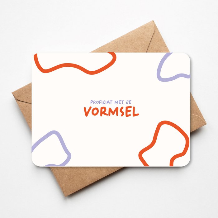 Wenskaart - VORMSEL