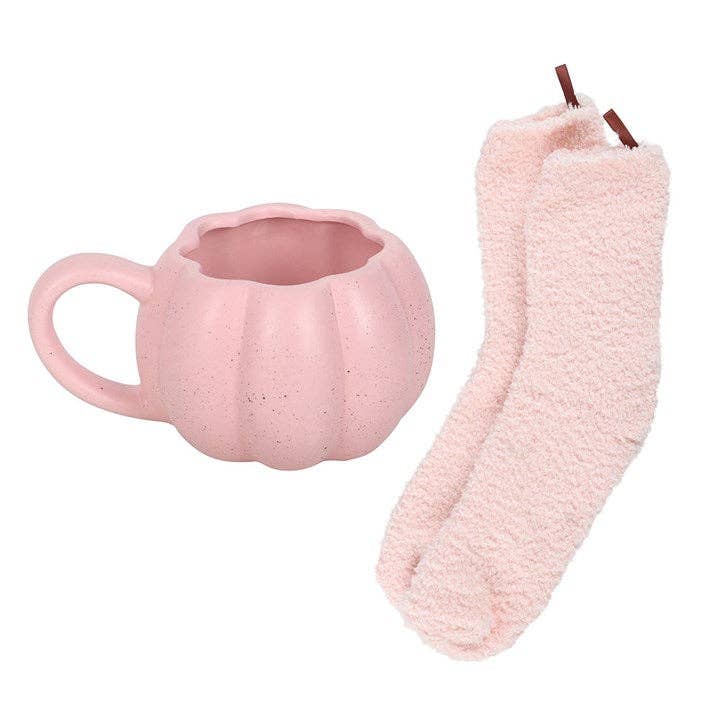SET Pompoen Mok + Sokken