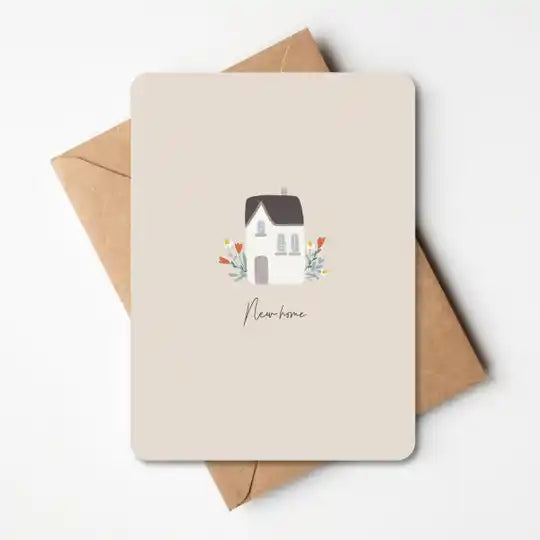 Wenskaart - NEW HOME