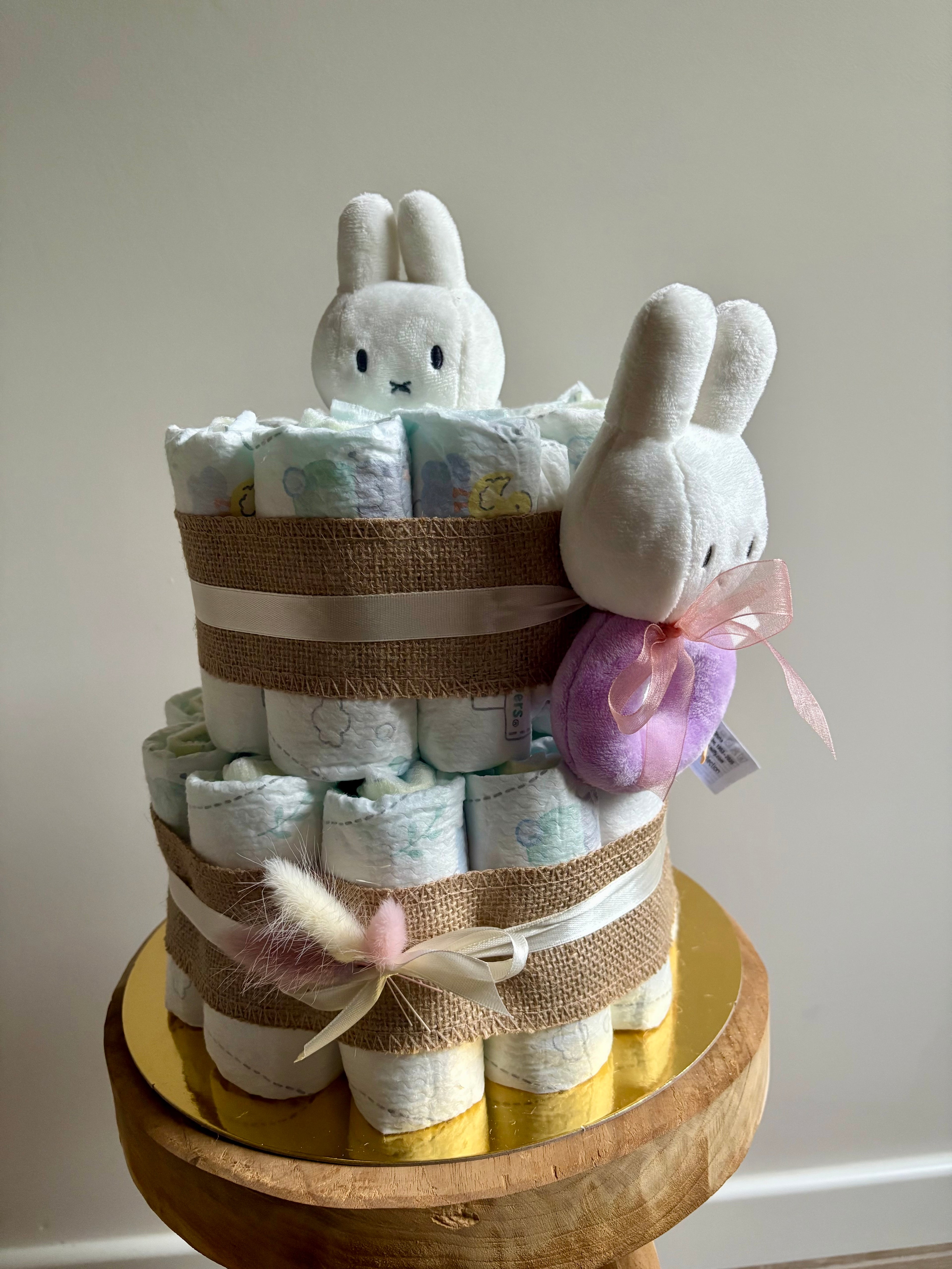 Luiertaart NIJNTJE - ROZE