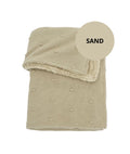 Babydeken - KNOTS/TEDDY - SAND