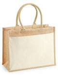 Shopper Jute/Canvas