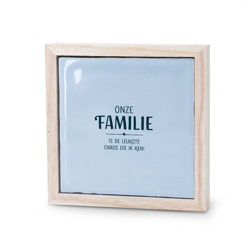 Tegeltje - FAMILIE