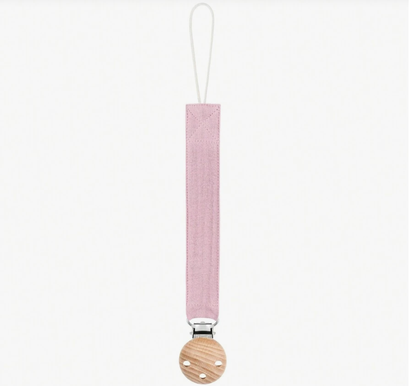 Stoffen speenkoord — Roze