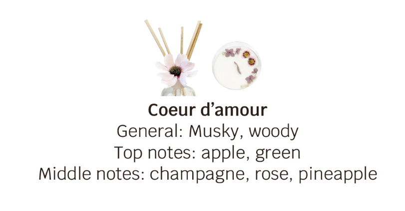 Cadeaubox zijden bloem - Coeur D'amour