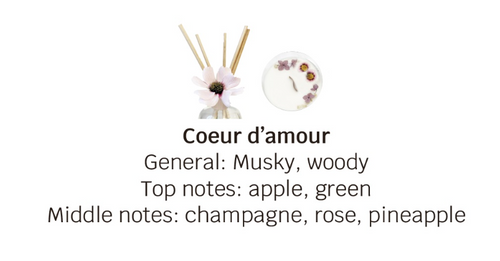 Cadeaubox zijden bloem - Coeur D'amour