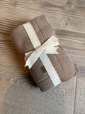 Organic Knitted Blanket - Babiezz - MOKA BRUIN