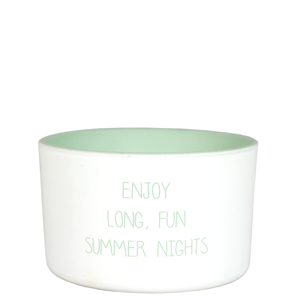 BUITENKAARS - ENJOY LONG FUN SUMMER NIGHTS - GEUR: BELLA CITRONNELLA