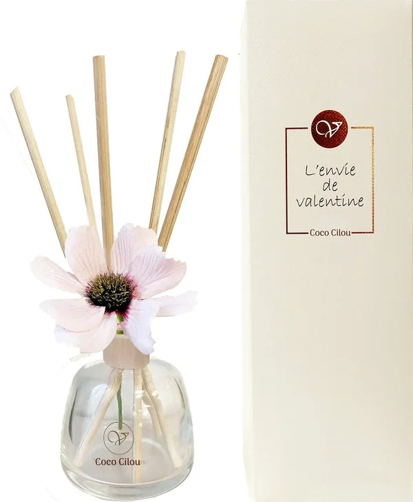 Geurstokjes L'envie de Valentine - ZIJDE BLOEMEN — Coco Cilou