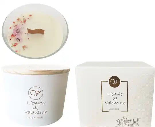 Geurkaars | Vie en rose