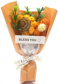 Knitted Flowers - ORANJE