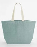 Strandtas jute — BLAUW