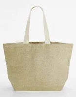 Strandtas jute — BEIGE