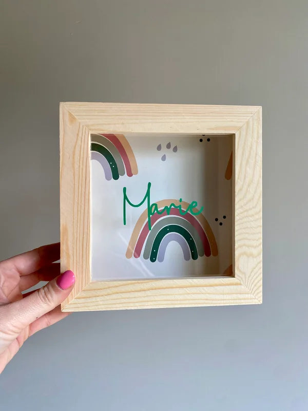 Gepersonaliseerde spaarpot - Naam - BESTICKERD