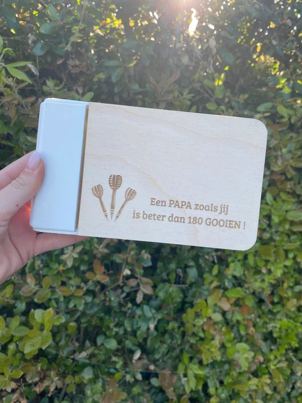 Dartcase gepersonaliseerd