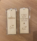 Boekenlegger met eigen ontwerp