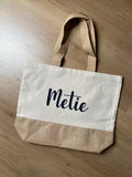 Strandtas naturel