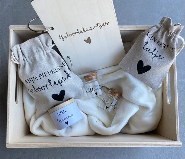 Herinneringskoffer met gravure