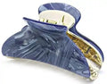 Haarspeld - MARBLE - BLAUW/GRIJS