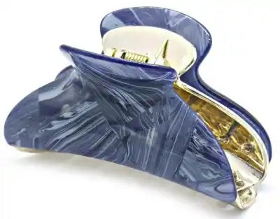 Haarspeld - MARBLE - BLAUW/GRIJS