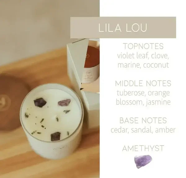 GIFTBOX - KAARS, SPRAY, ZEEPJE EN GASTENDOEKJE — Lila Lou