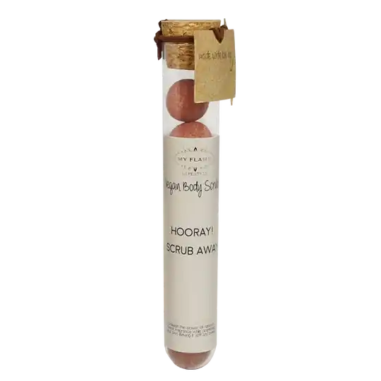 VEGAN BODY SCRUB - HORAAY, SCRUB AWAY