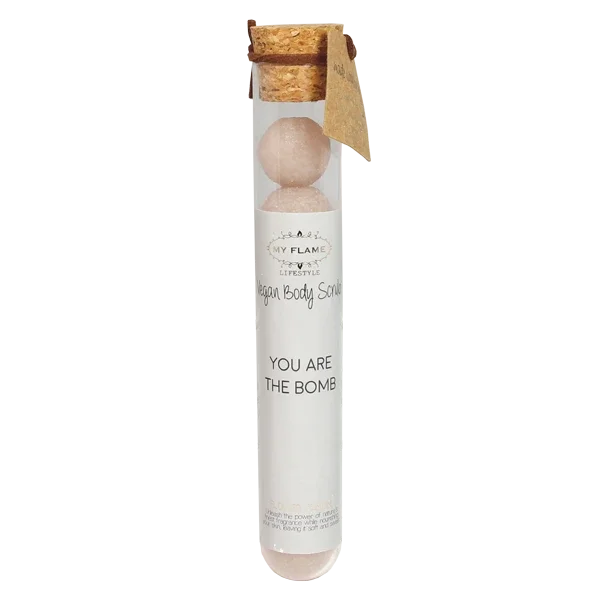 VEGAN BODY SCRUB - YOU ARE THE BOMB